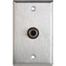1 Gang Wall Plate with 1 S-Video to 2 BNC Breakout
