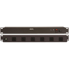 Geist BRT060-10 Rackmount 10 Outlet 15A Non-Suppressed AC Power Distributor