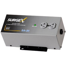 SurgeX SA-20 Surge Eliminator & Power Conditioner - 20 Amps at 120 Volts