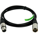 TecNec XLR Power Cables Equivalent To Sony KD 4-Pin XLR Male To 4-Pin XLR Female