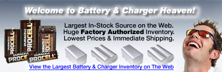 Markertek is Battery & Charger Heaven