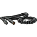 Connectronics Heavy Duty  XLM4 To XLF4 High Power Cable 10Ft Coiled