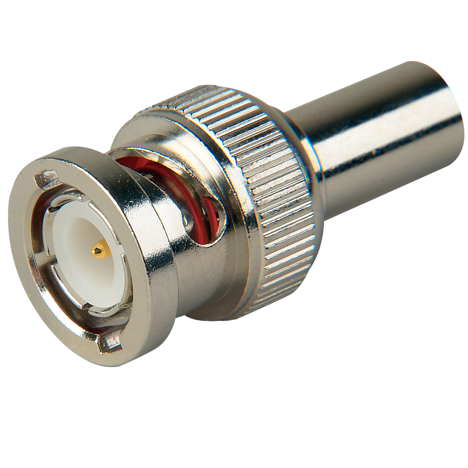 BNC Male 3Piece Crimp Type Connector for RG59 RG62 Teflon