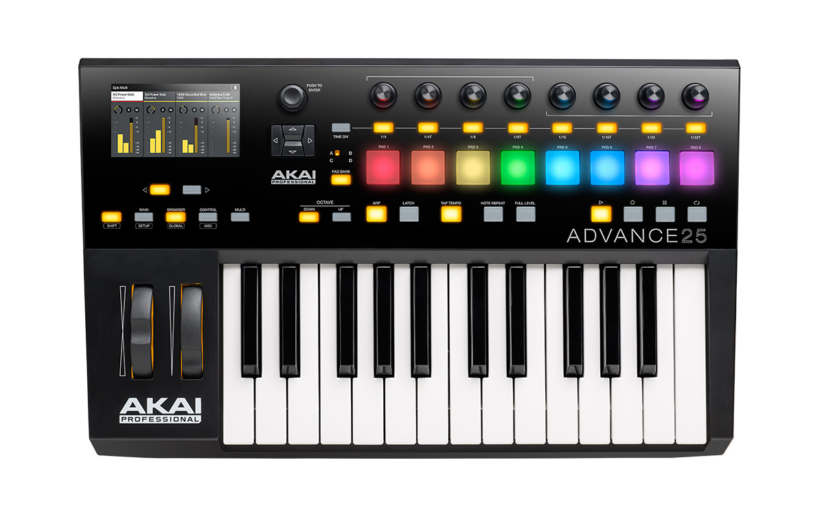 Akai Professional Advance 25 25Key MIDI Keyboard Controller