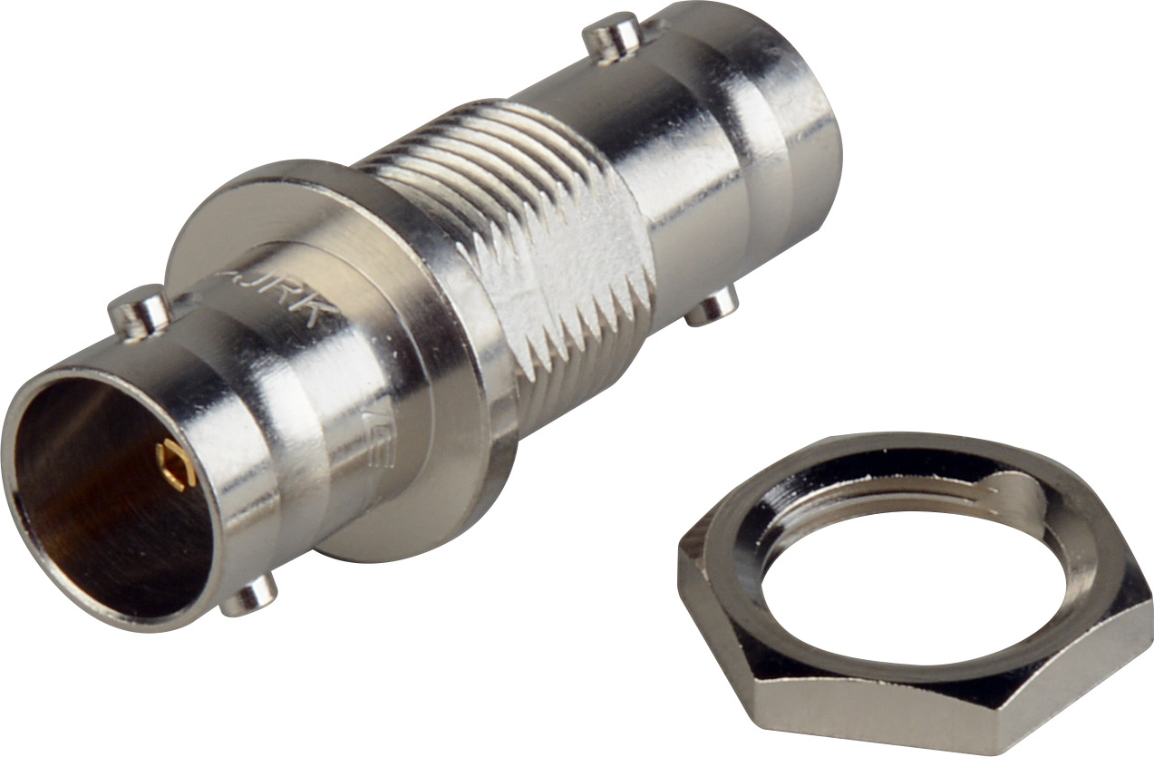 Canare BCJJRK 12GSDI 75 Ohm BNC Female to Female Panel Mount Barrel