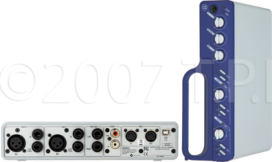 Digidesign Mbox 2 USB-Powered Audio/MIDI Production System (Educational)