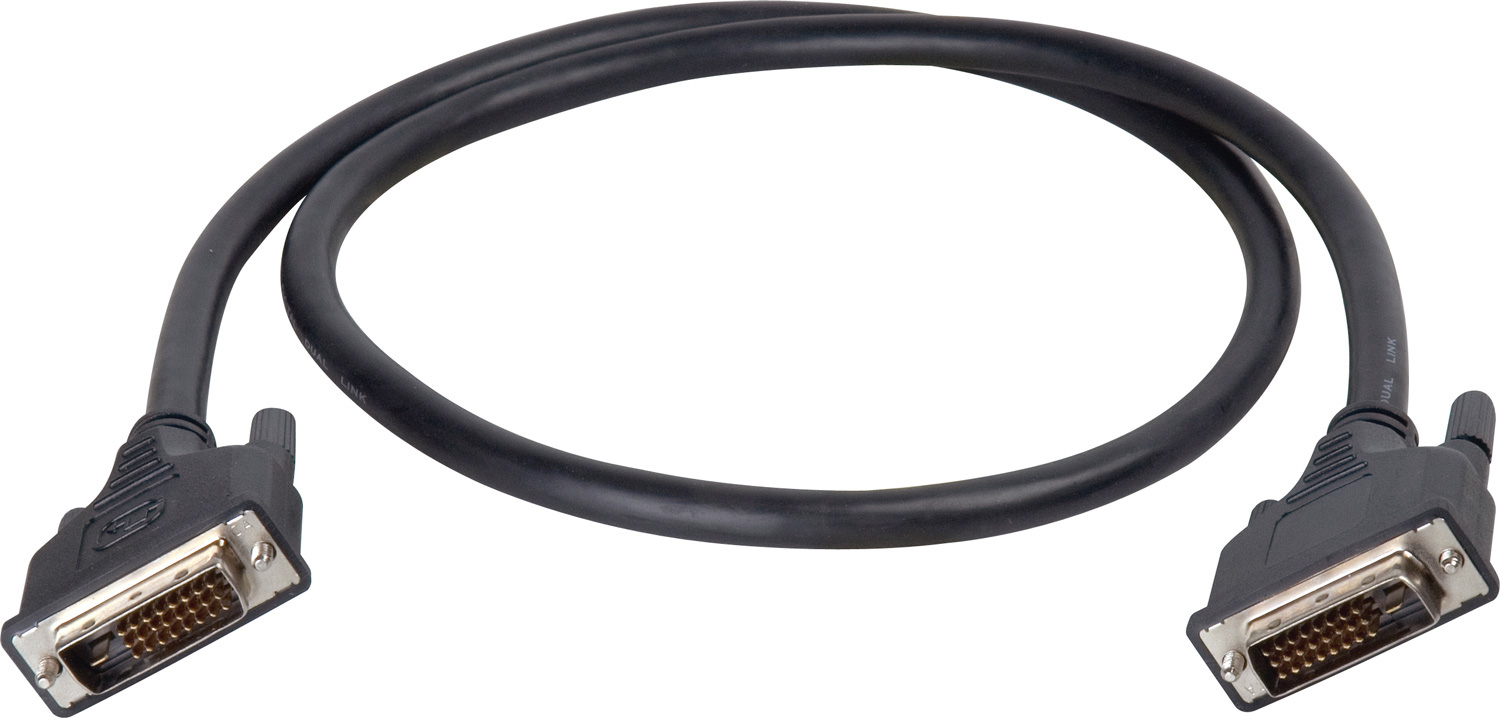 Dual Link DVI-D Male to DVI-D Male Cable 3ft