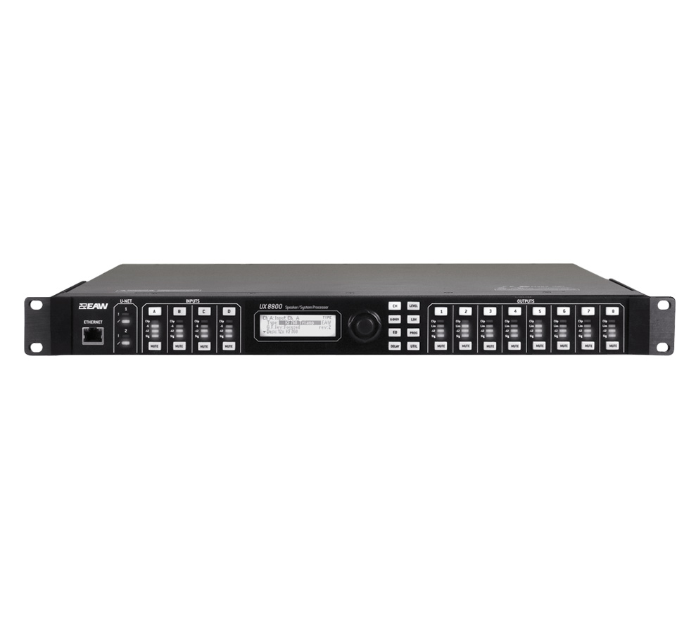 EAW UX8800 Digital Signal Processor 4 Input 8 Output