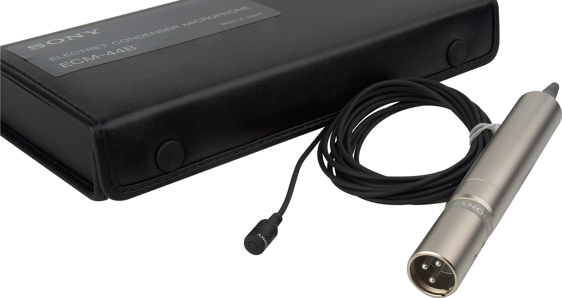 Sony ECM44B Omnidirectional Electret Condenser Lavalier Microphone