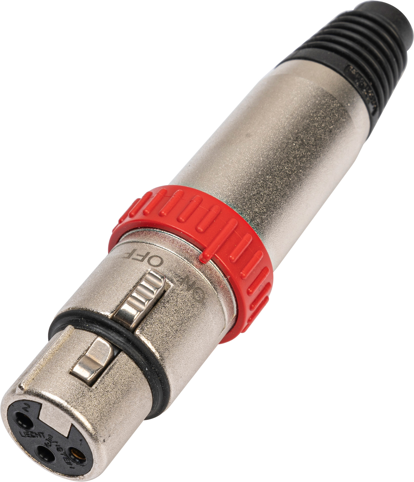 Neutrik NC3FXS 3 Pole XLR Female with OnOff Switch (Nickel)