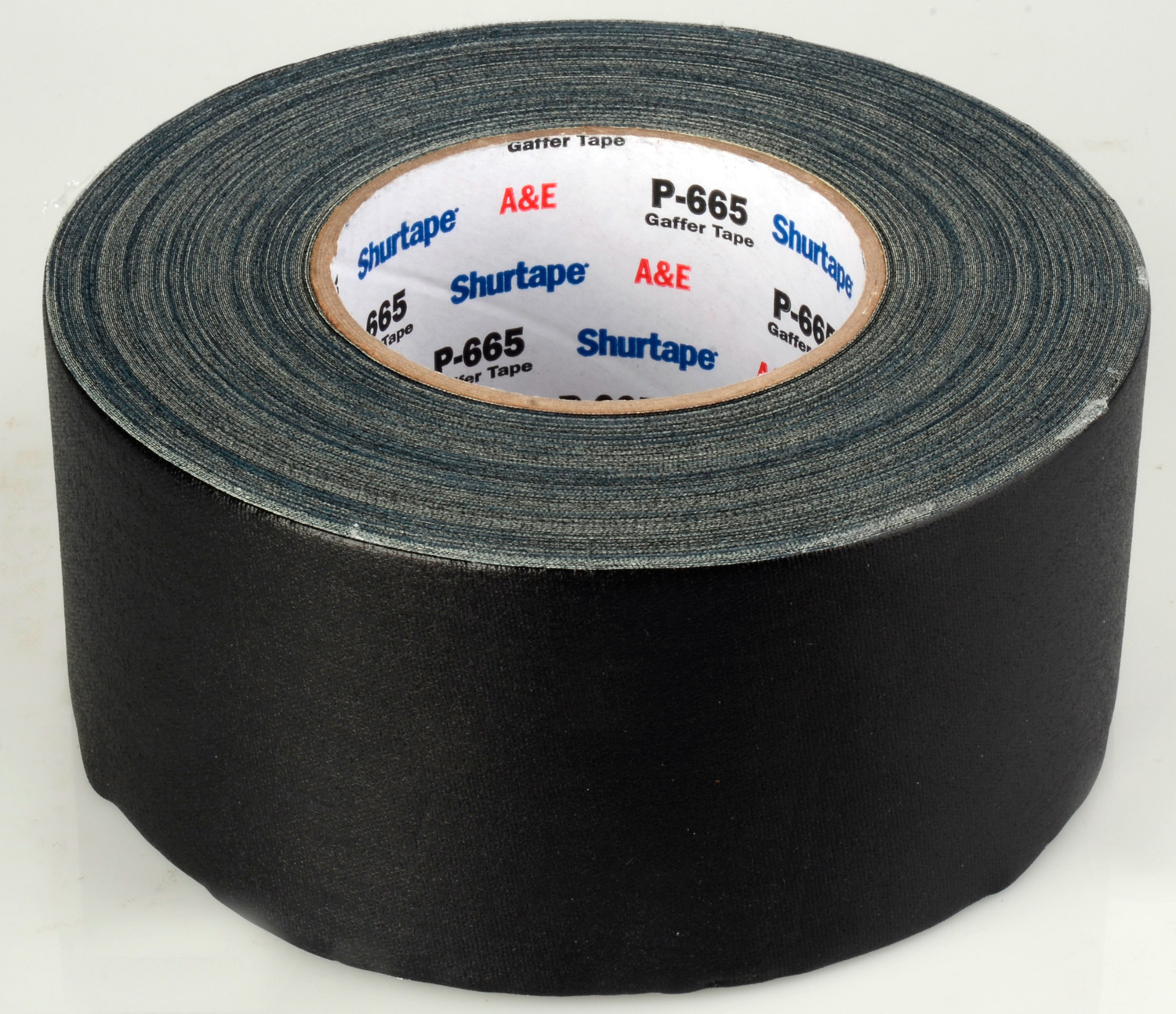 Permacel 3 Inch Wide Black Gaffers Cloth Tape 55 yards