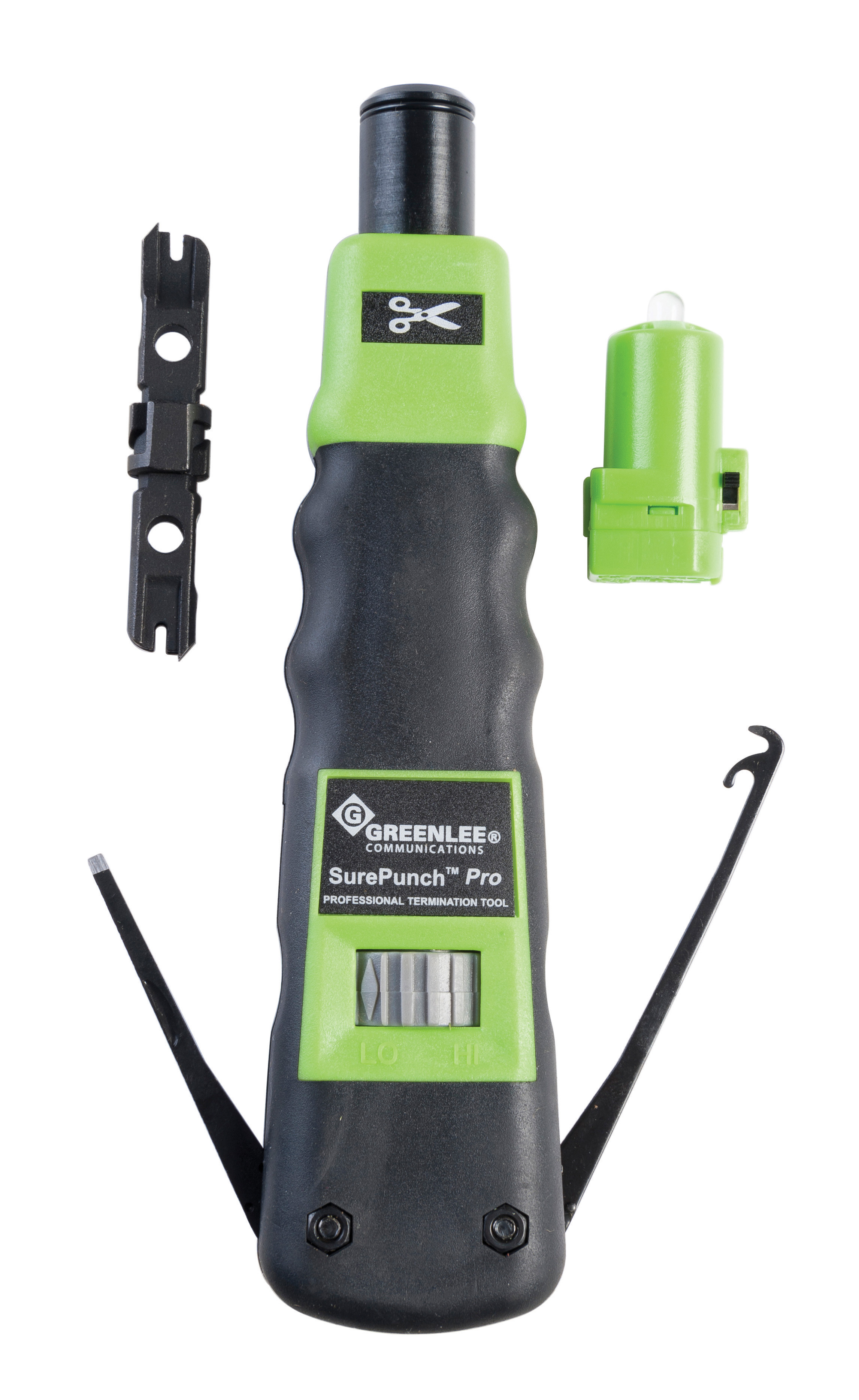 Greenlee PA3584 SurePunch Pro Punch Down Tool with Double110 Blade & Light