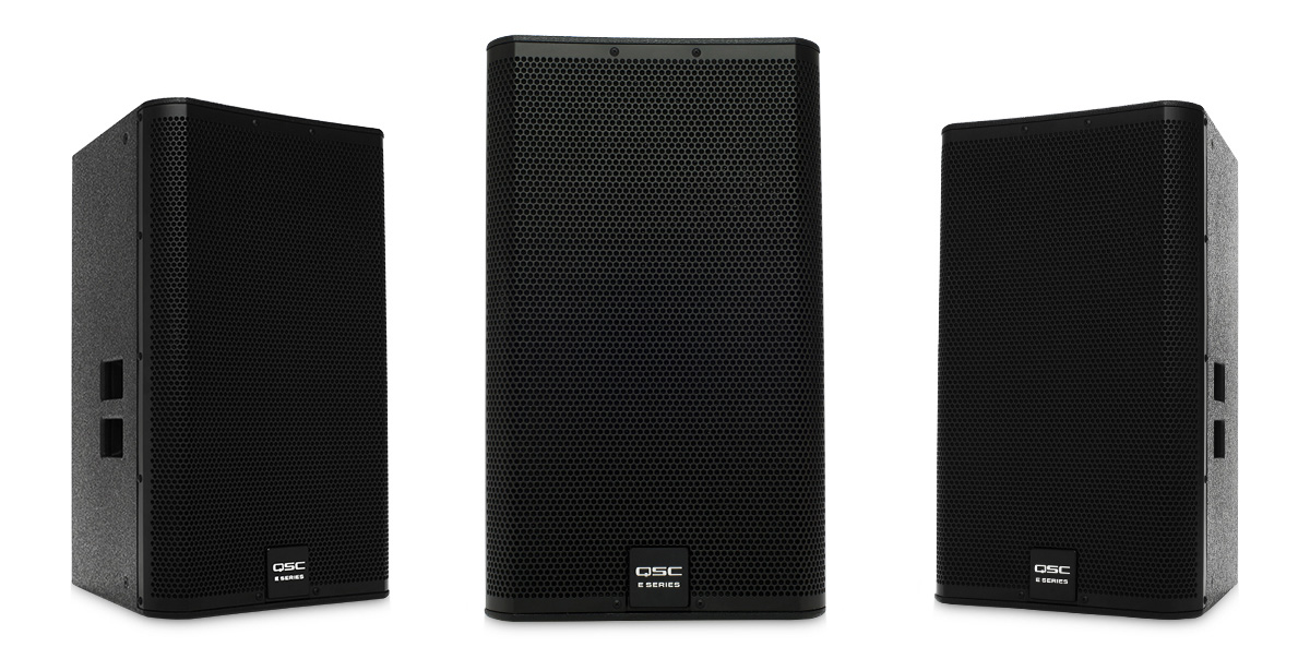 QSC E15 15 Inch 2Way Externally Powered Live SoundReinforcement
