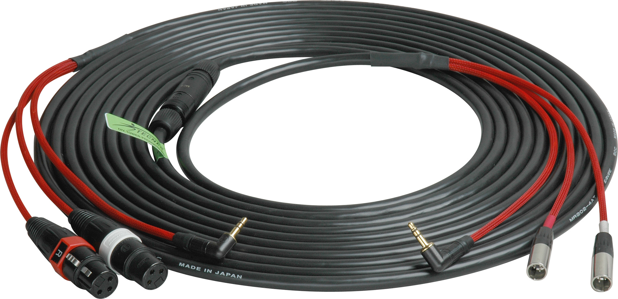 Red One Quick Disconnect CameraField Mixer Cable 15 Ft