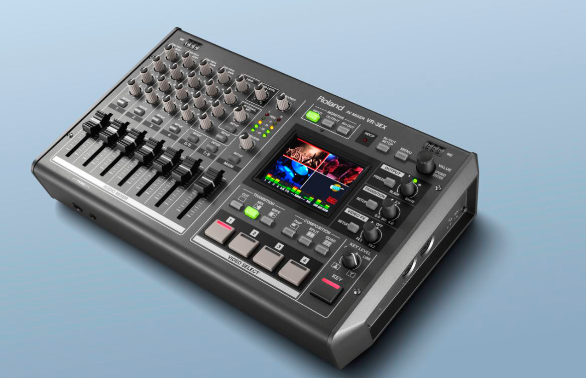 Roland VR3EX SD/HD A/V Mixer with USB Streaming