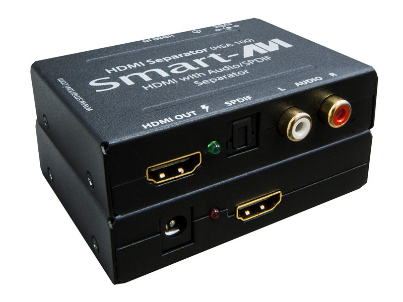 SmartAVI HSA100S HDMI to HDMI and Stereo Audio/SPDIF Converter