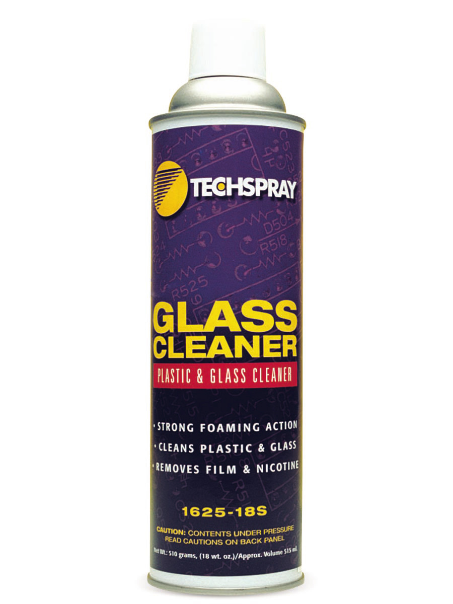 Techspray 162518S Foam Glass Cleaner 18 Ounce