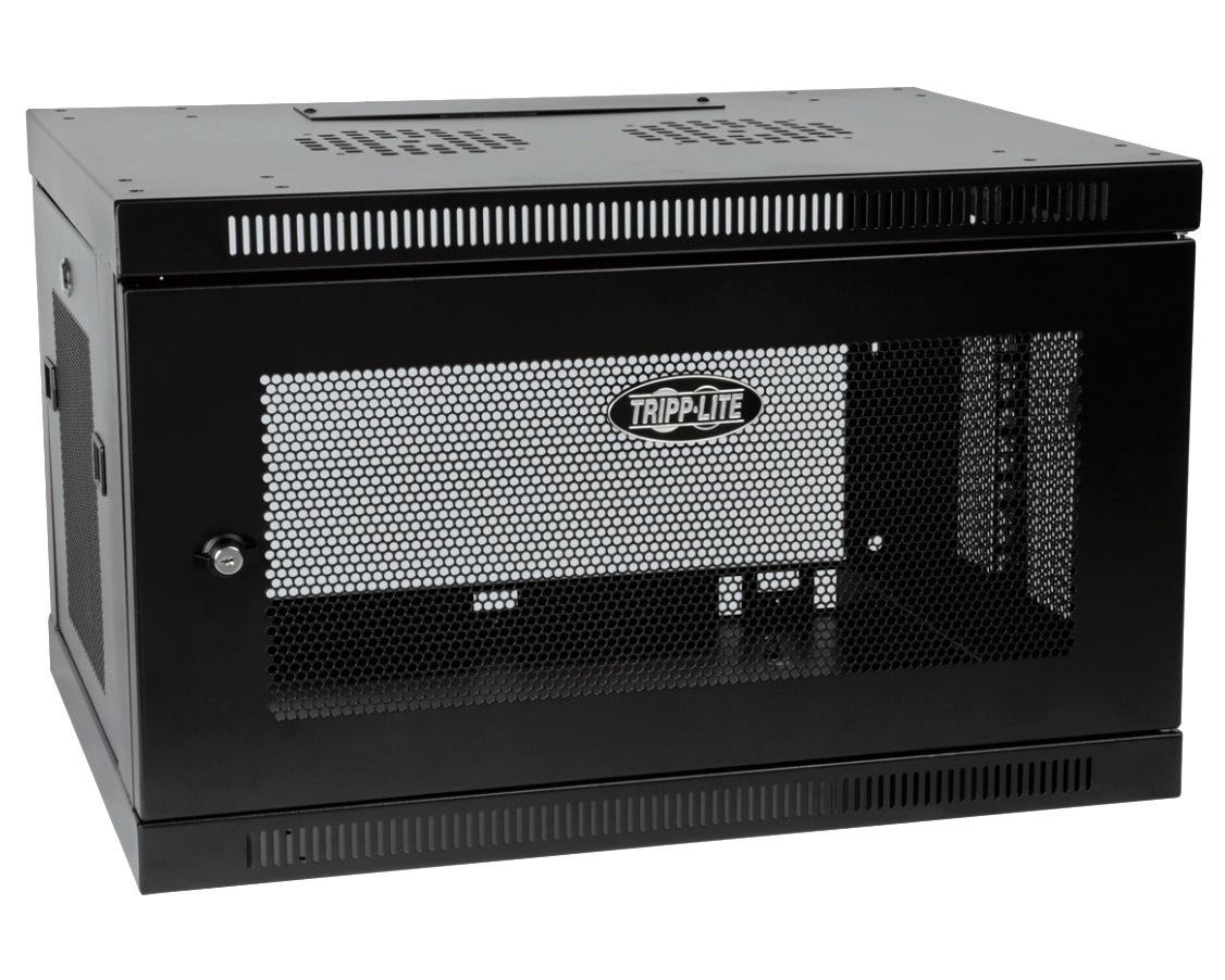Tripp Lite SRW6U 6U Wall Mount Rack Enclosure Wallmount w/ Door