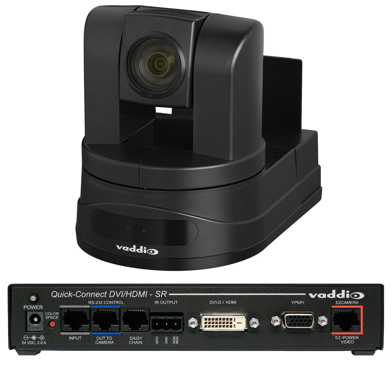 Vaddio 999-6986-000 ClearVIEW HD-20SE QDVI Camera System - with Quick-Connect DVI/HDMI ...