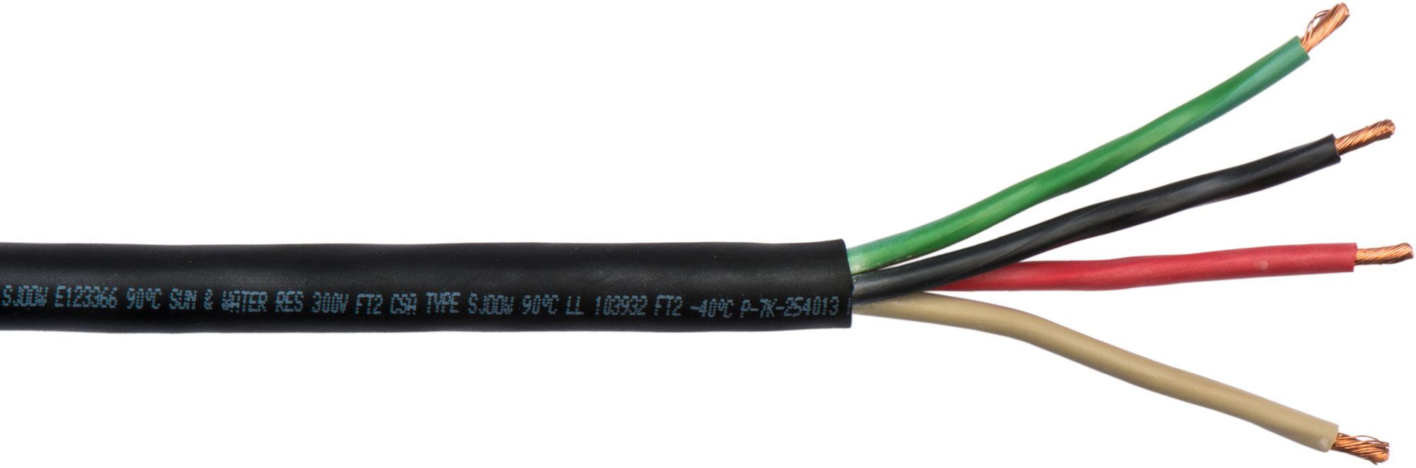 12 gauge/4 conductor MultiPair Speaker Wire