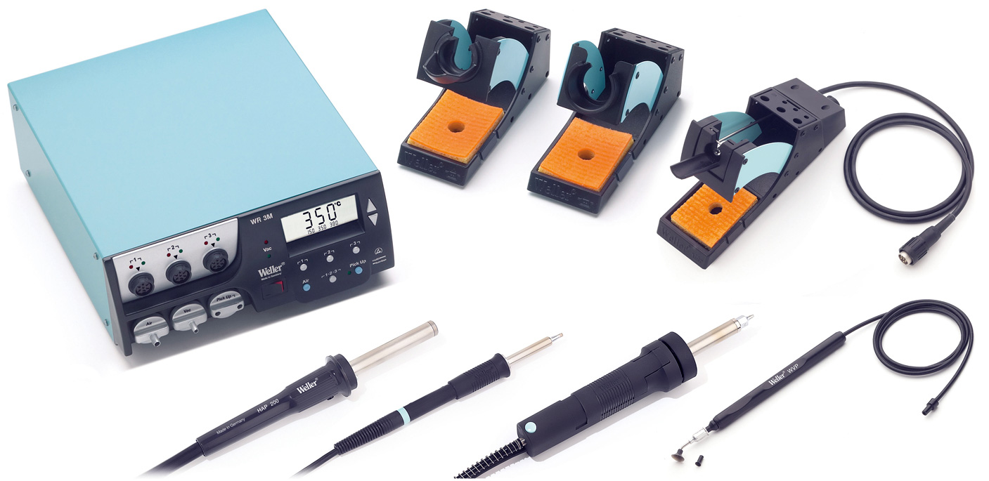 Weller WR3000M Digital SelfContained 3 Function Rework Station