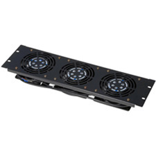 Gator GE-FANPNL3-110V 3U Vented Fan Panel and 3 Fans