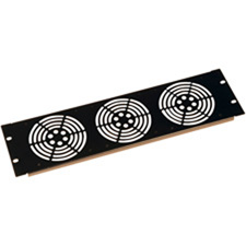 Gator GE-PNL-FAN3 3U Vented Fan Panel