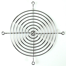 Nickel Chrome Muffin Fan Guard