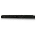 iStar WA-PP12-C6 12 Ports 1U Cat6 Patch Panel