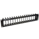 MuxLab 500900 & 500901 Rack Mount Balun Chassis and Fillers