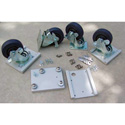 SKB Caster plate and wheel kit for Roto-Mold Cases