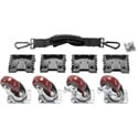 Pelicase Mobility Package Casters for 0350 Cube Case