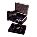 GM-7W  ATA-Style Polyethylene Case holds 7 Wired or Wireless Mics plus 2 Lift-Out Trays