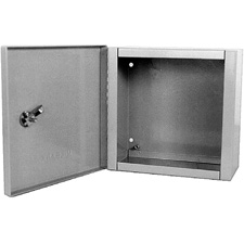 Milbank 664-LC1 Indoor Surface Mount Hinged Cover Junction / Pull Box 6x6x4