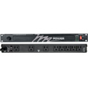 PDLT-815RV-RN Rack Light with 15 Amp Power Distribution and Surge Suppression Status Notification