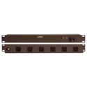 Geist SPTN064-10 Rear 6-Outlet 15 Amp Rackmount Power Strip