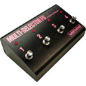 Whirlwind MultiSelector Four Channel Input Output Foot Switcher