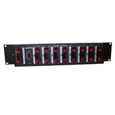 Audioplex MJ-1 8 Pair Hub with Switchable on/off Resistive Protection