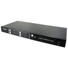 Atlona AT-PROHD44M-SR 4x4 HDMI Matrix Switch with 4x Cat5 Receivers & 3D Support