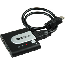 2 Input x 1 Output HDMI 1.3 Switcher With Automatic or Manual Input Selection