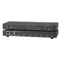 KanexPro HDHEACSW4 Switch four sources with multi-channel audio through ultra-fast switching technology