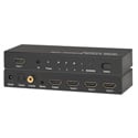 KanexPro HDSW4HF HDMI 4x1 Switcher with Digital & Stereo Audio