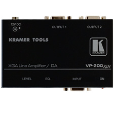 Kramer Electronics VP-200XLN - 1x2 Computer Graphics Video Line and Distribution Amplifier