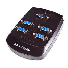 Startech ST124W 4 Port VGA Video Splitter- Wall Mountable
