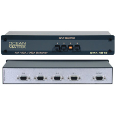 Ocean Matrix OMX-4012 4x1 XGA Switcher (Equivalent to Kramer VP-41)