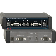 Radio Design Labs EZ-VM22E VGA/XGA Switcher/Equalized Amplifier - 2 Inputs & 2 Outputs