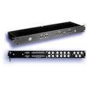 Dual 1 X 4 Audio/Video DA With 5 Black Burst Sync Outputs
