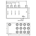 VAC 11-111-112 -- 1x12 Composite Video Distribution Amplifier