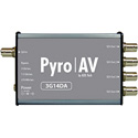 Pyro AV 3G14DA Triple Rate 4 Port Distribution Amplifier