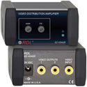 Radio Design Labs EZ-VDA2R 1x2 NTSC/PAL Video Distribution Amplifier on RCA
